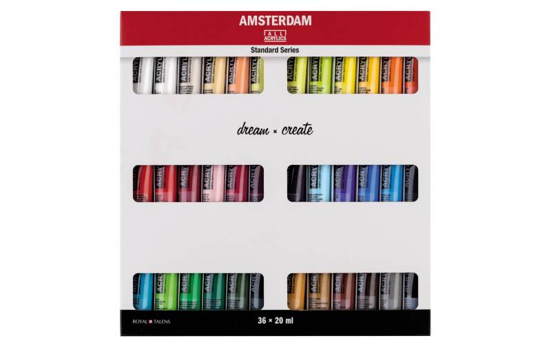 AMSTERDAM  Acrylfarbe »Standard Serie Set 36 x 20 ml« von AMSTERDAM