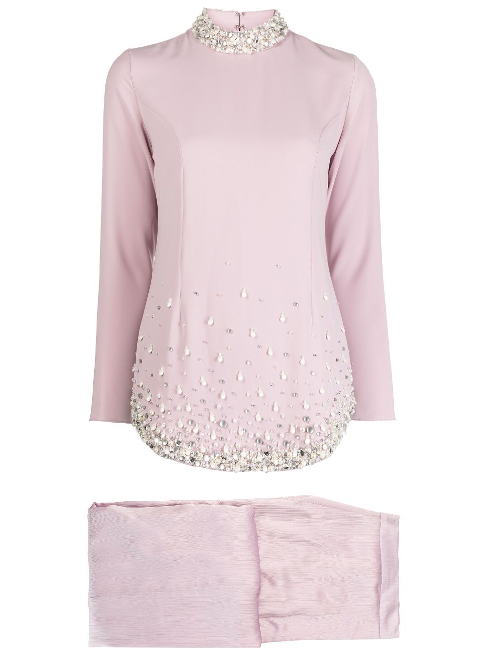 ANATOMI Aubrey crystal-embellished trouser set - Pink von ANATOMI