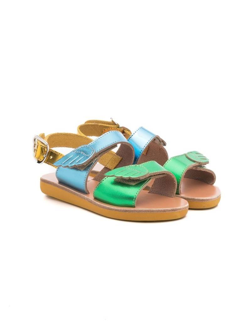 ANCIENT GREEK SANDALS KIDS Lliada open-toe sandals - Blue von ANCIENT GREEK SANDALS KIDS