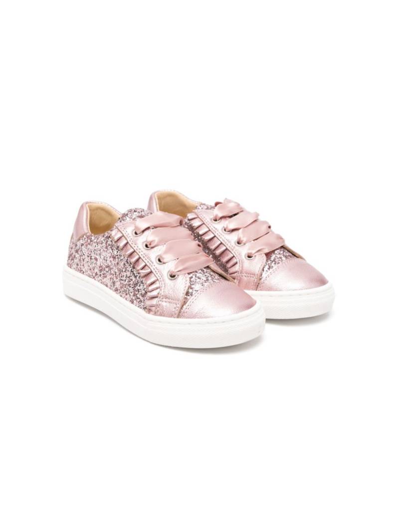 ANDANINES glitter sneakers - Pink von ANDANINES