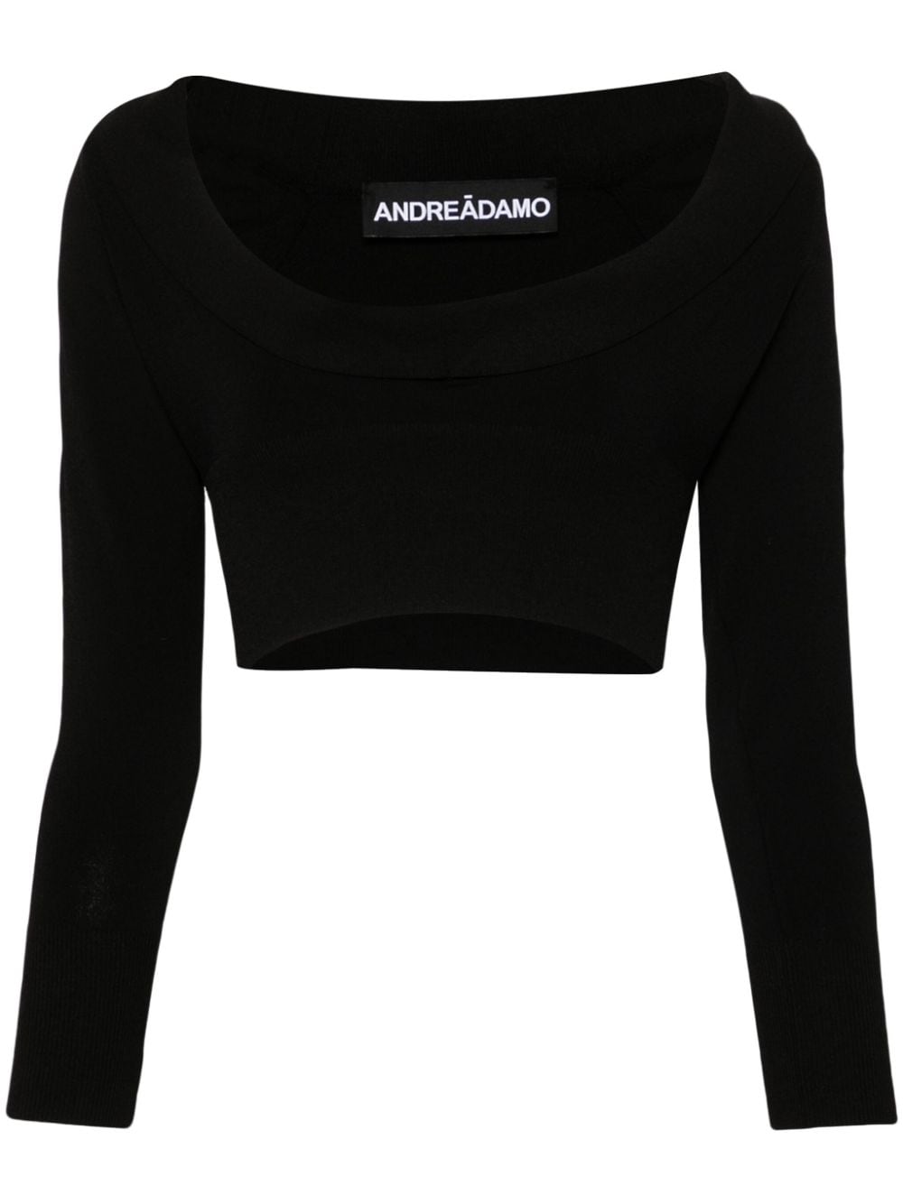 ANDREĀDAMO top - Black von ANDREĀDAMO