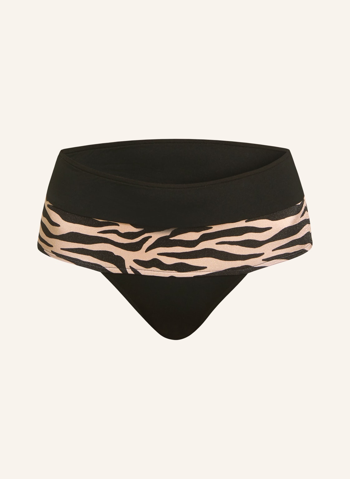 Andres Sarda High-Waist-Bikini-Hose Frances braun von ANDRES SARDA