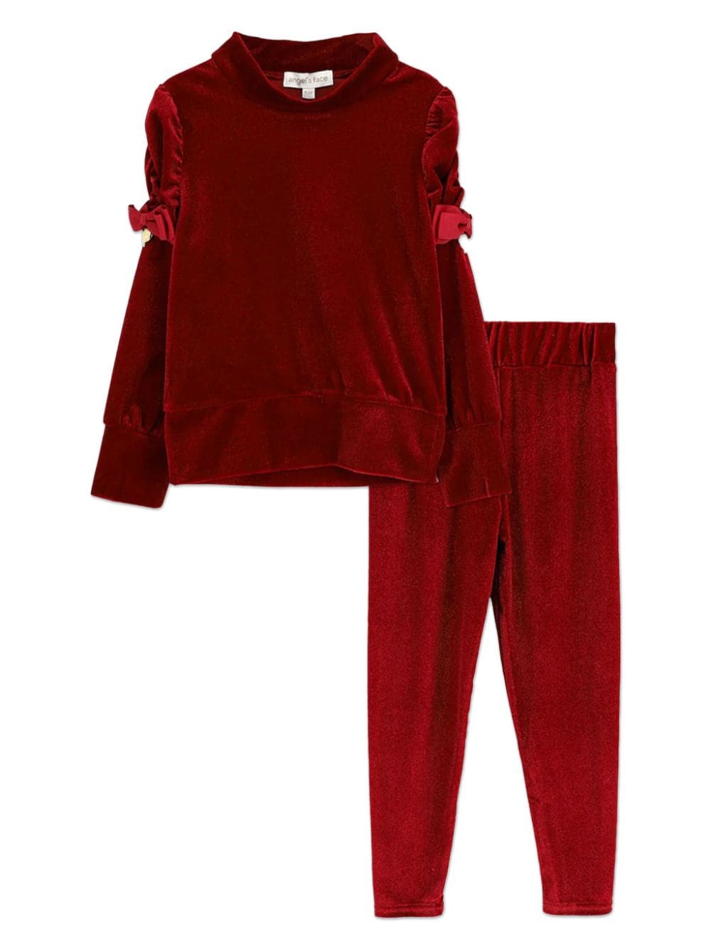 ANGEL'S FACE KIDS Finella Velveteen trouser set - Red von ANGEL'S FACE KIDS