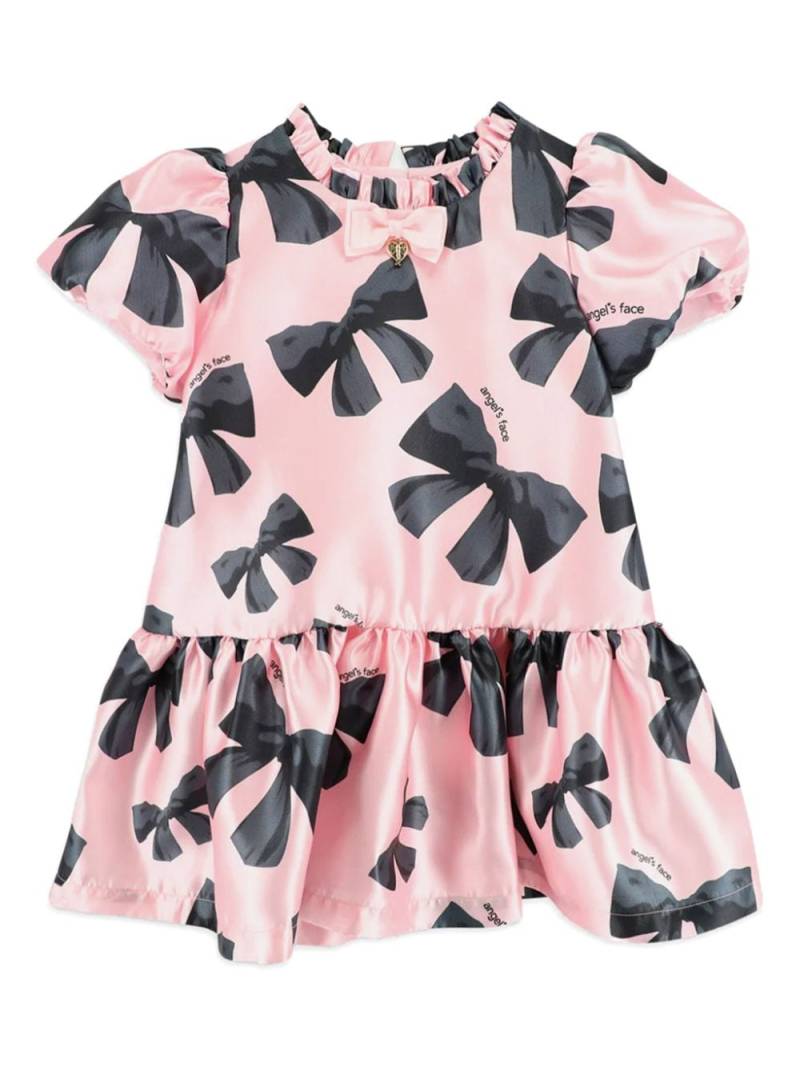 ANGEL'S FACE KIDS Kaley Bow mini dress - Pink von ANGEL'S FACE KIDS