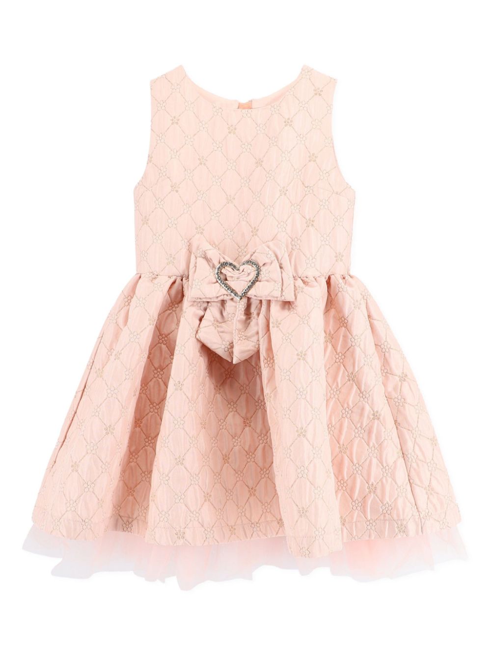 ANGEL'S FACE KIDS Monty Tiny Flower jacquard dress - Pink von ANGEL'S FACE KIDS