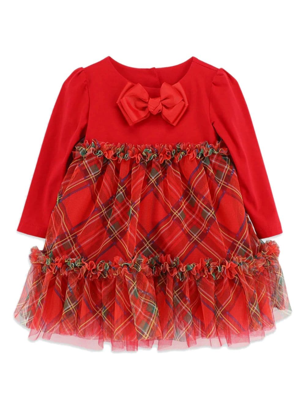 ANGEL'S FACE KIDS Tavia Tartan dress - Red von ANGEL'S FACE KIDS