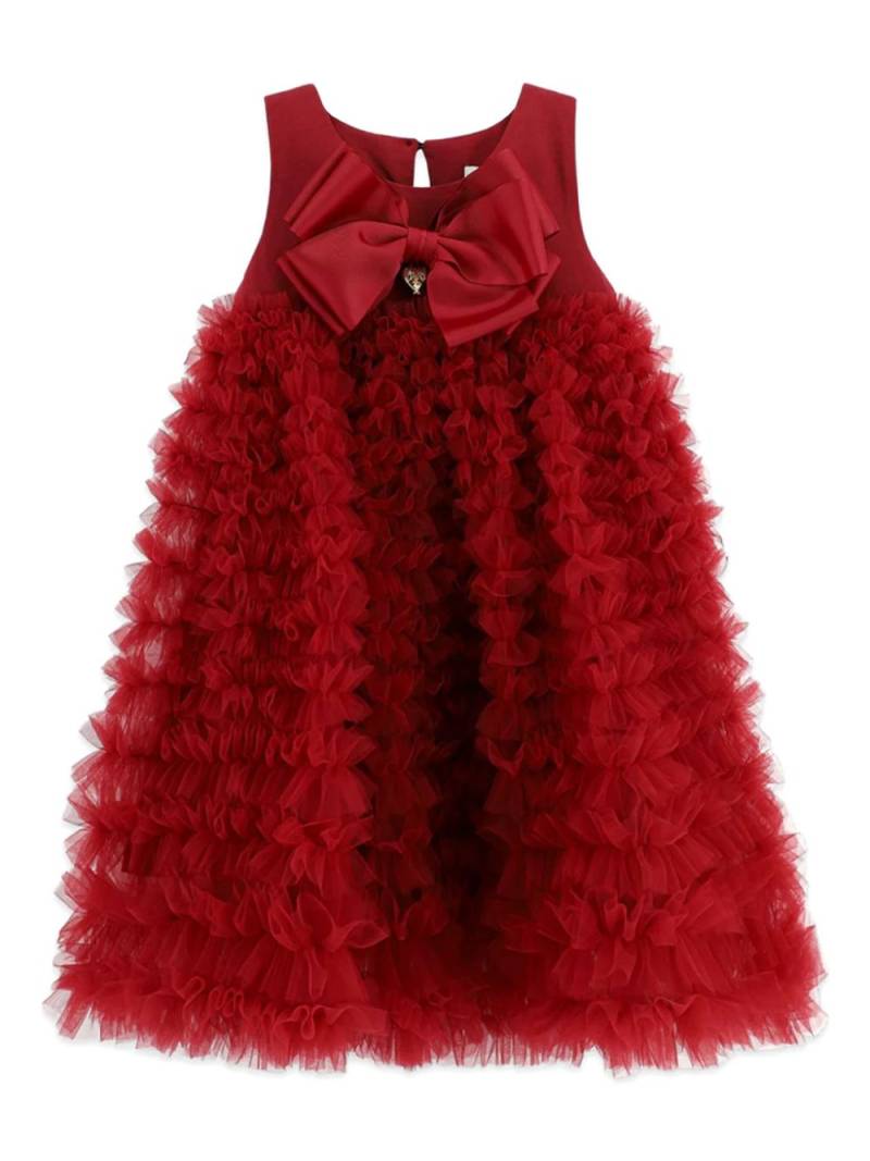 ANGEL'S FACE KIDS Tibetan ruffled dress - Red von ANGEL'S FACE KIDS