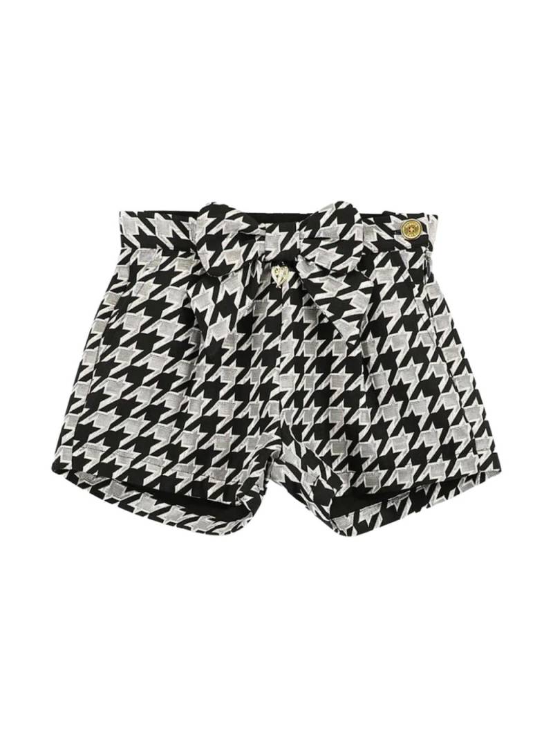 ANGEL'S FACE KIDS geometric-print shorts - Black von ANGEL'S FACE KIDS