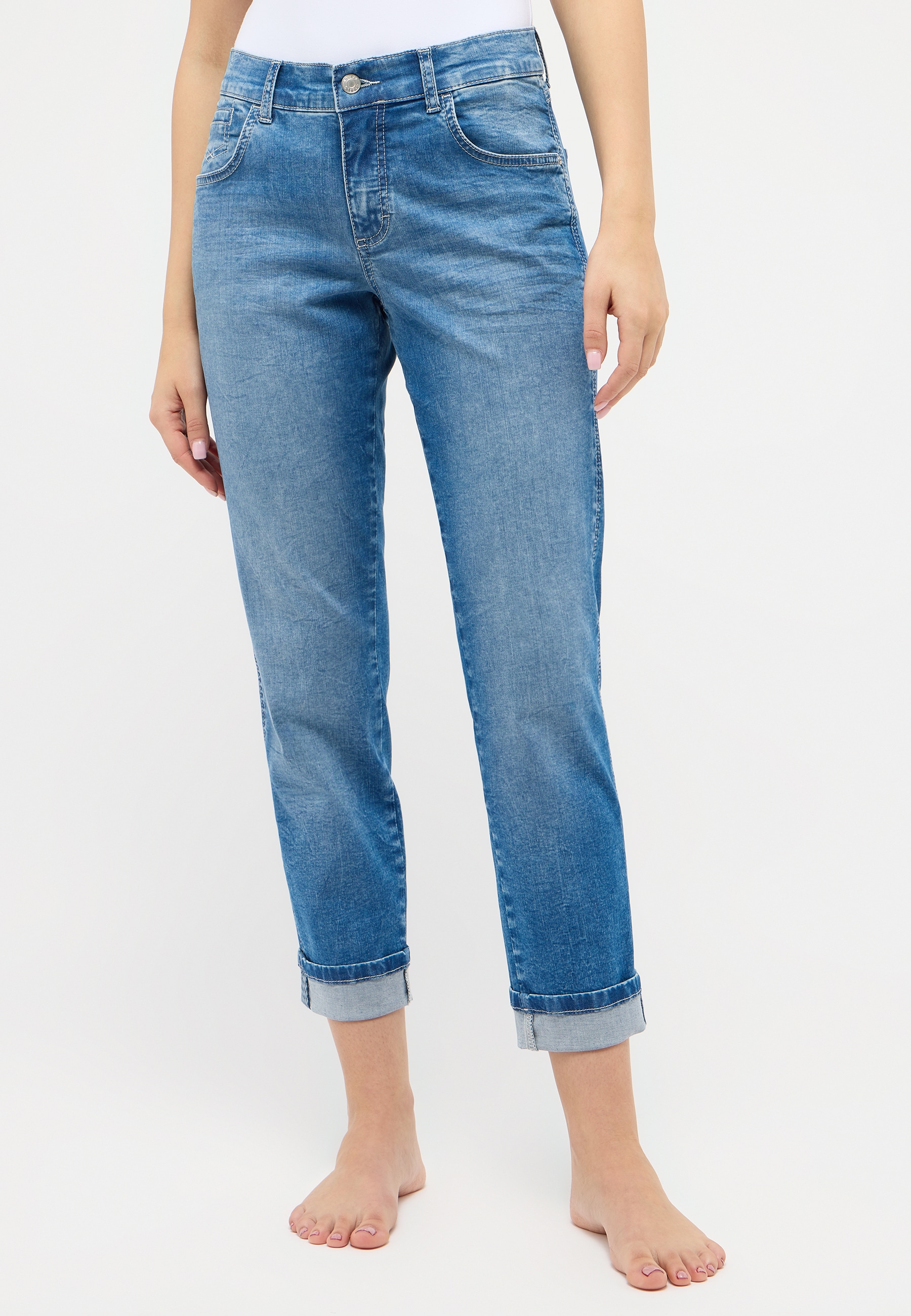 ANGELS 5-Pocket-Jeans »DARLEEN CROP TU RIBBON« ANGELS 5-Pocket-Jeans »DARLEEN CROP TU RIBBON« von ANGELS