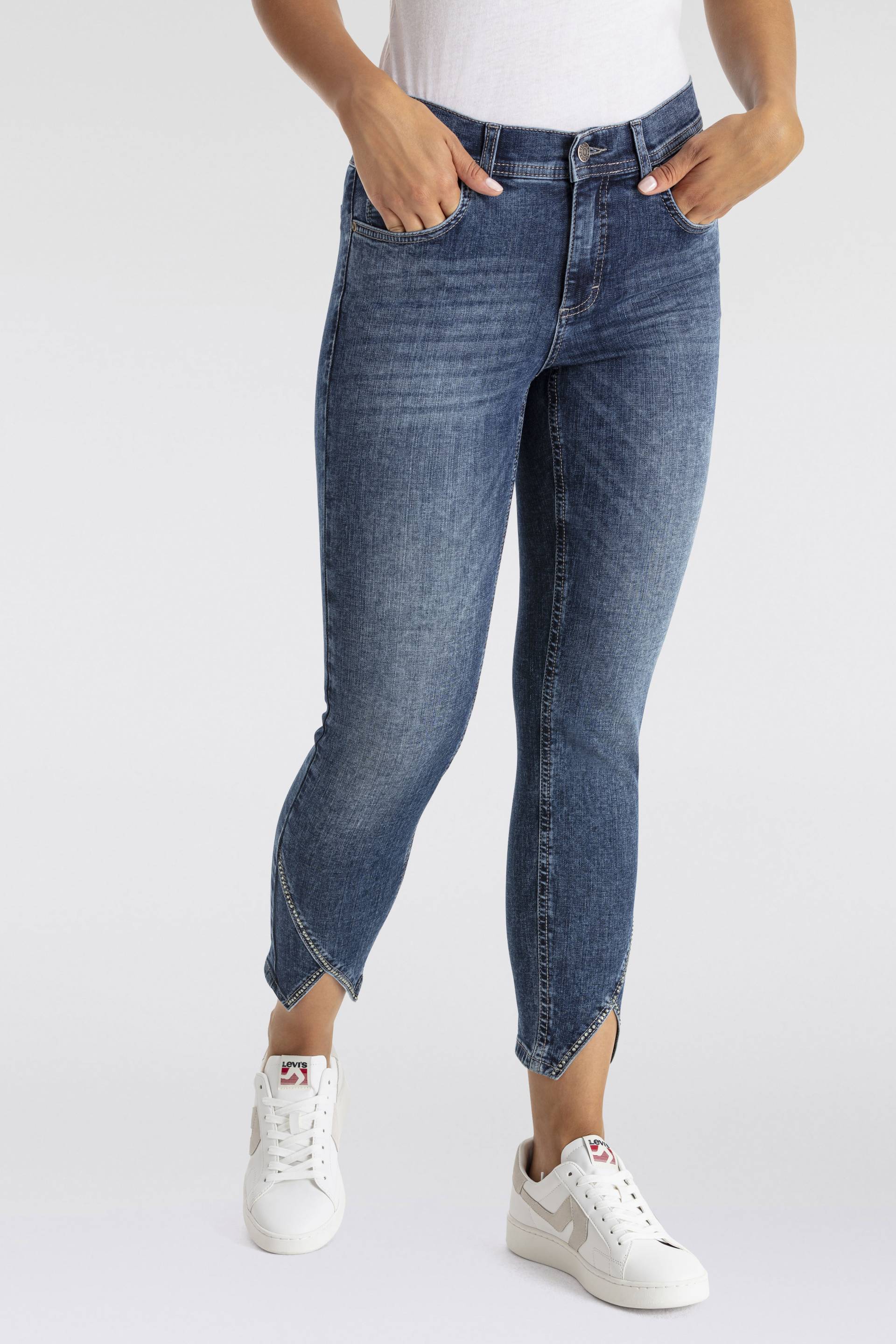 ANGELS 7/8-Jeans, mit Strassteinchen am Beinabschluss ANGELS 7/8-Jeans, mit Strassteinchen am Beinabschluss von ANGELS