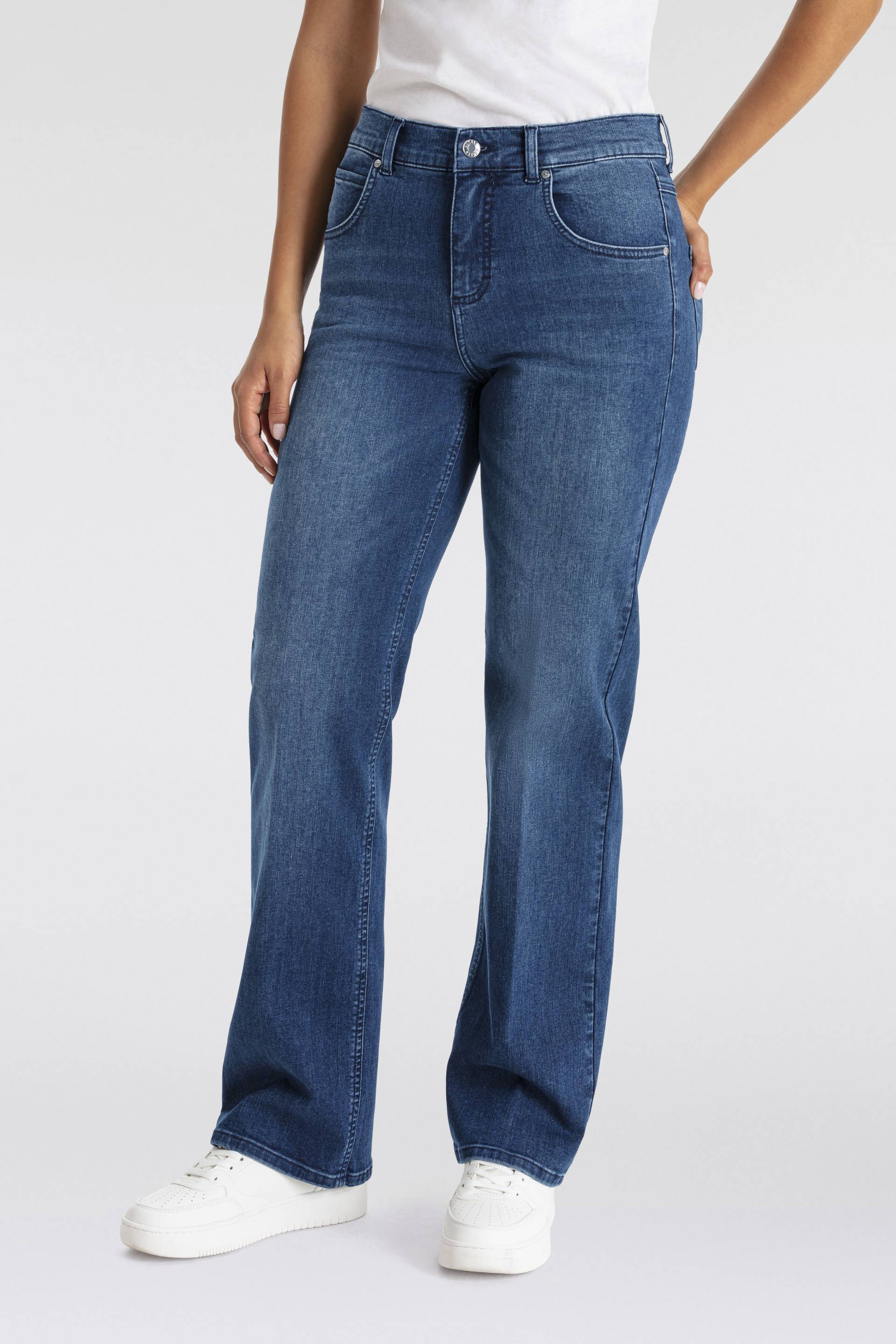 ANGELS Straight-Jeans, mit weitem Bein von ANGELS