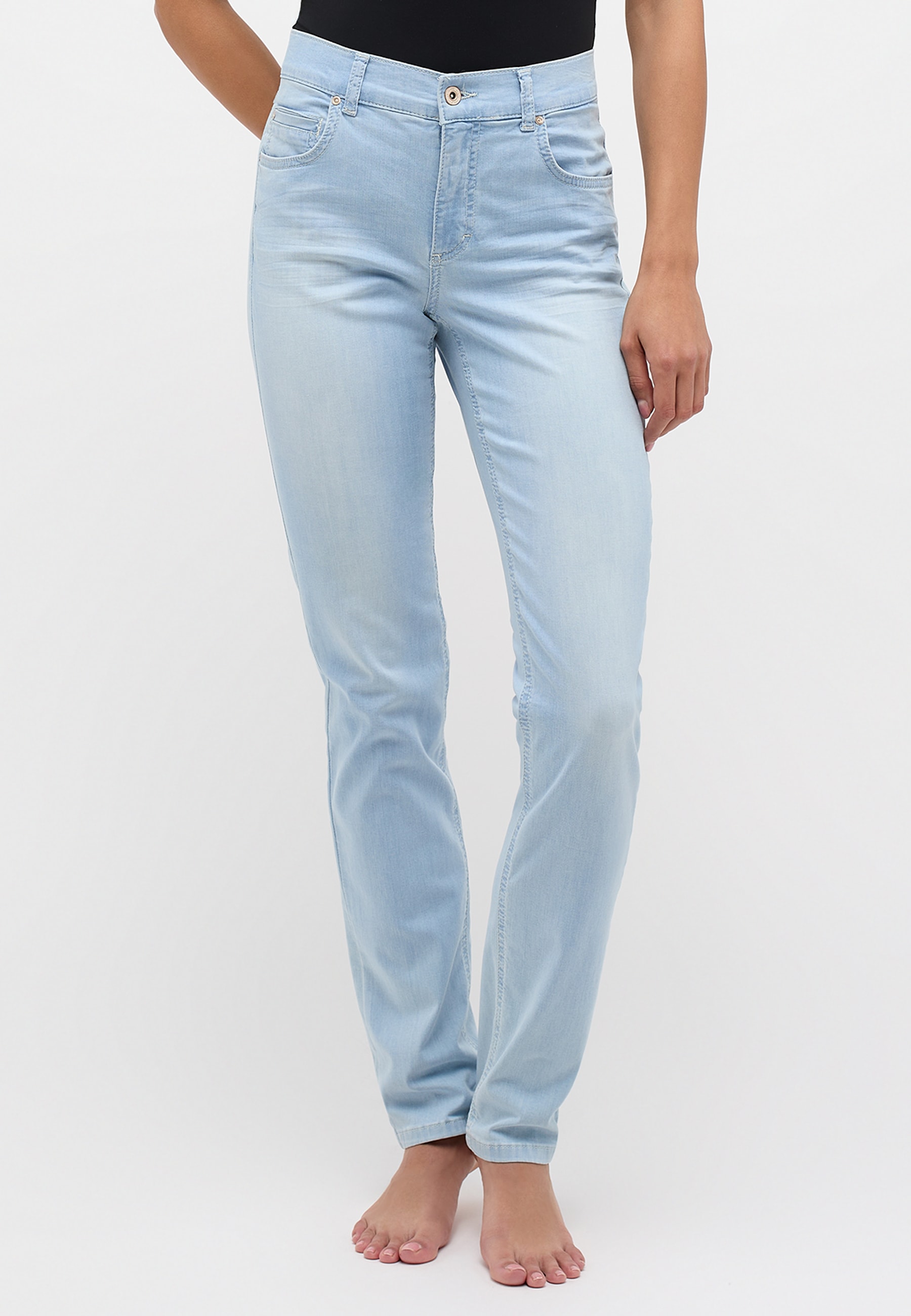 ANGELS Straight-Jeans »CICI«, in Slim Fit-Passform von ANGELS