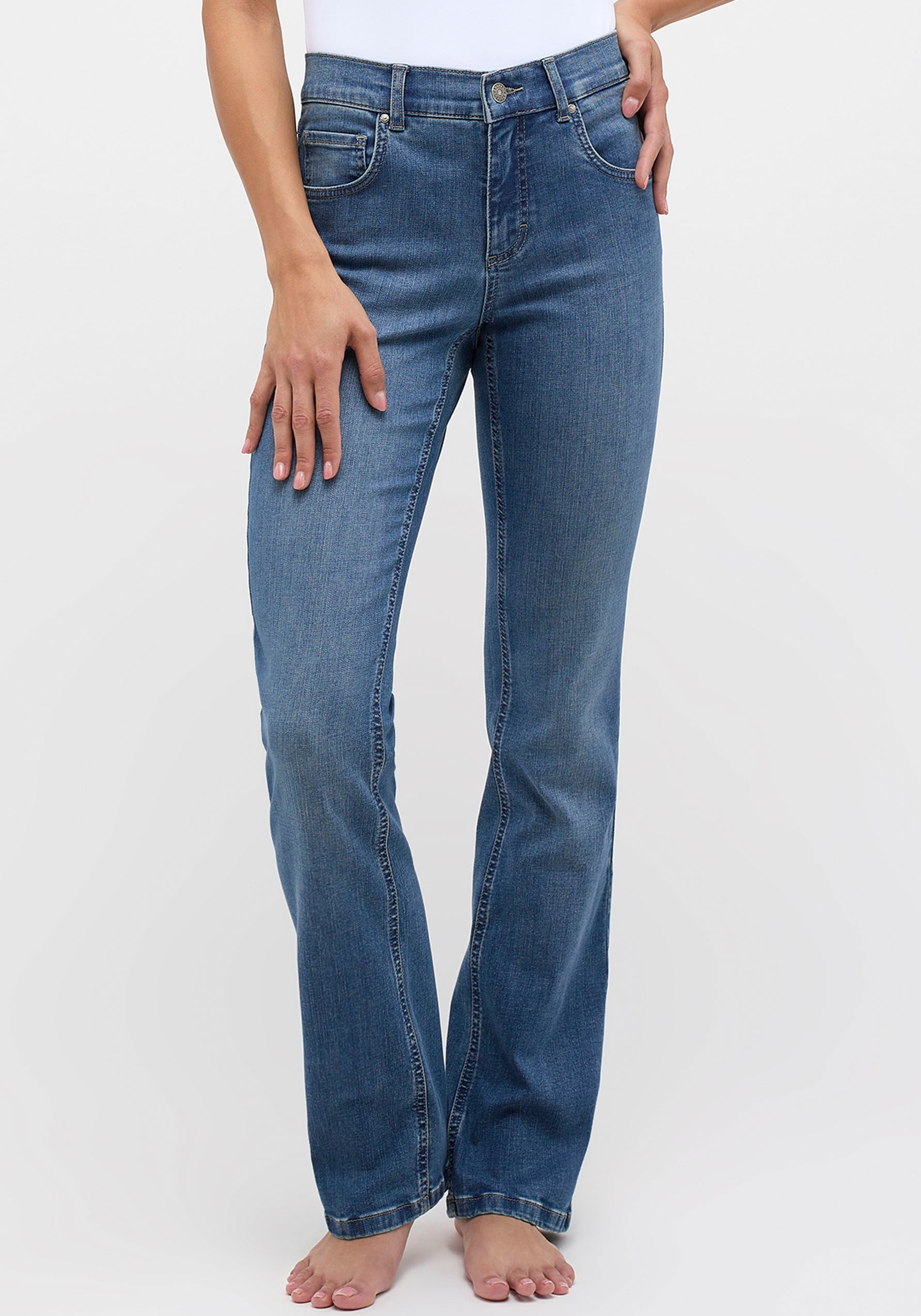 ANGELS Bootcut-Jeans »LENI« von ANGELS