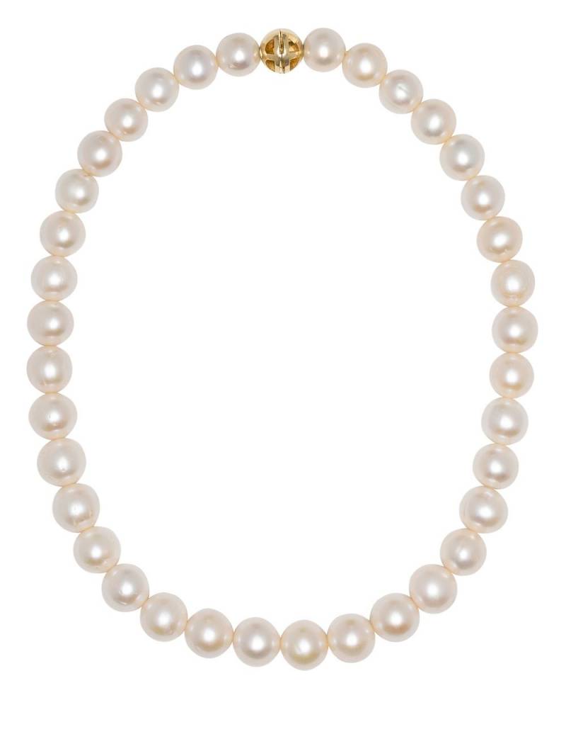 ANINE BING 14kt yellow gold Classic pearl choker necklace von ANINE BING