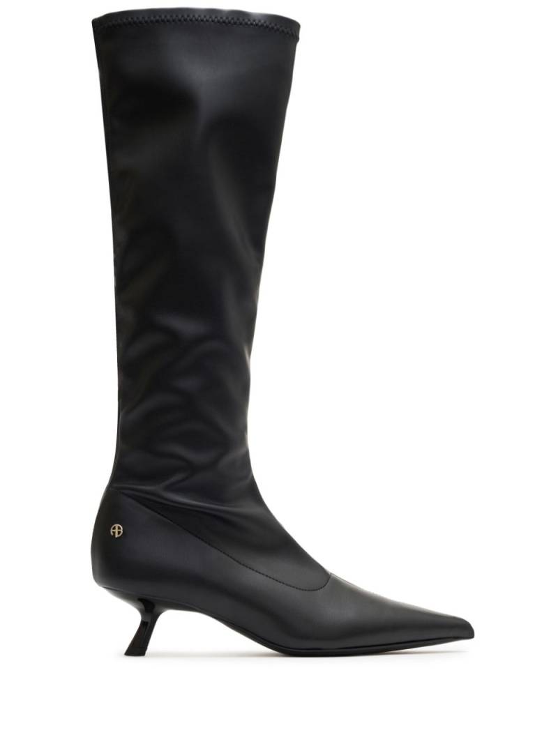 ANINE BING 50mm Tall Hilda boots - Black von ANINE BING