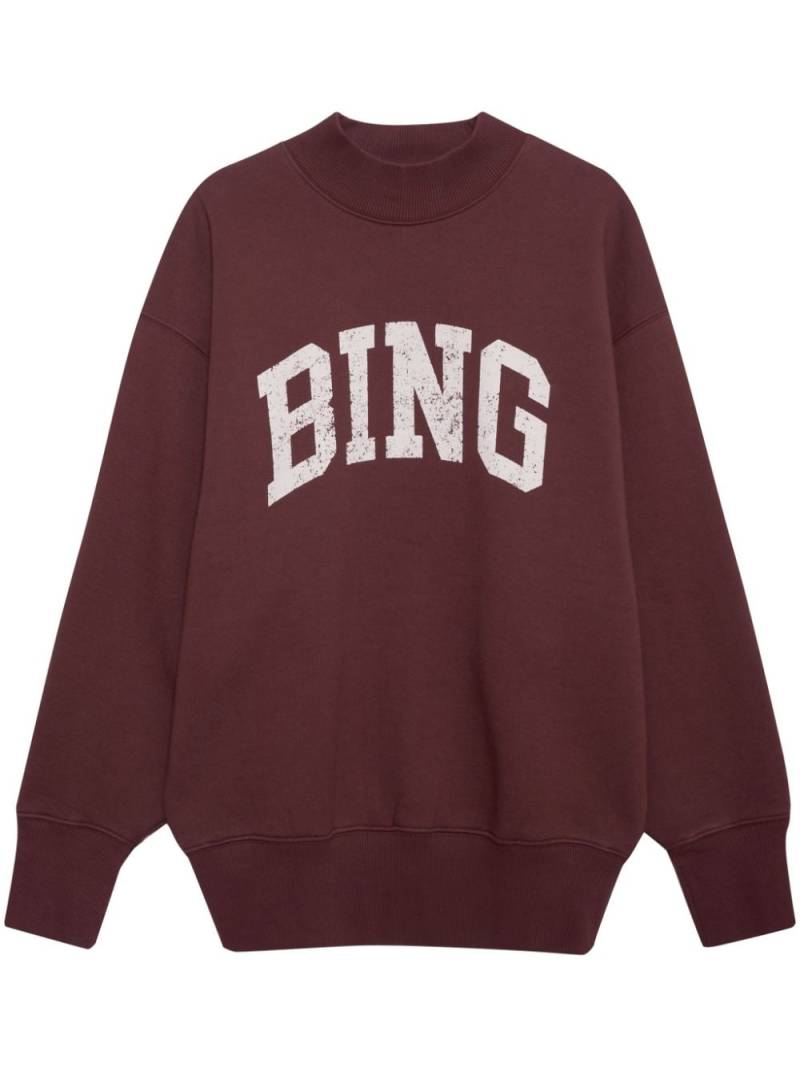 ANINE BING Bradie sweatshirt - Red von ANINE BING