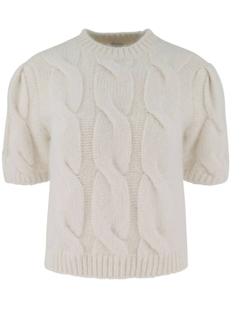 ANINE BING Brittany sweater - White von ANINE BING