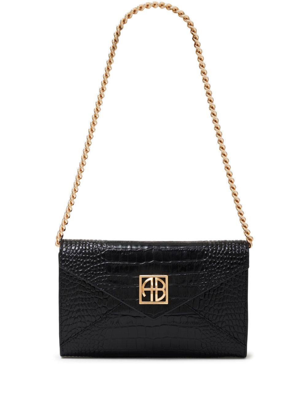 ANINE BING Elly clutch bag - Black von ANINE BING