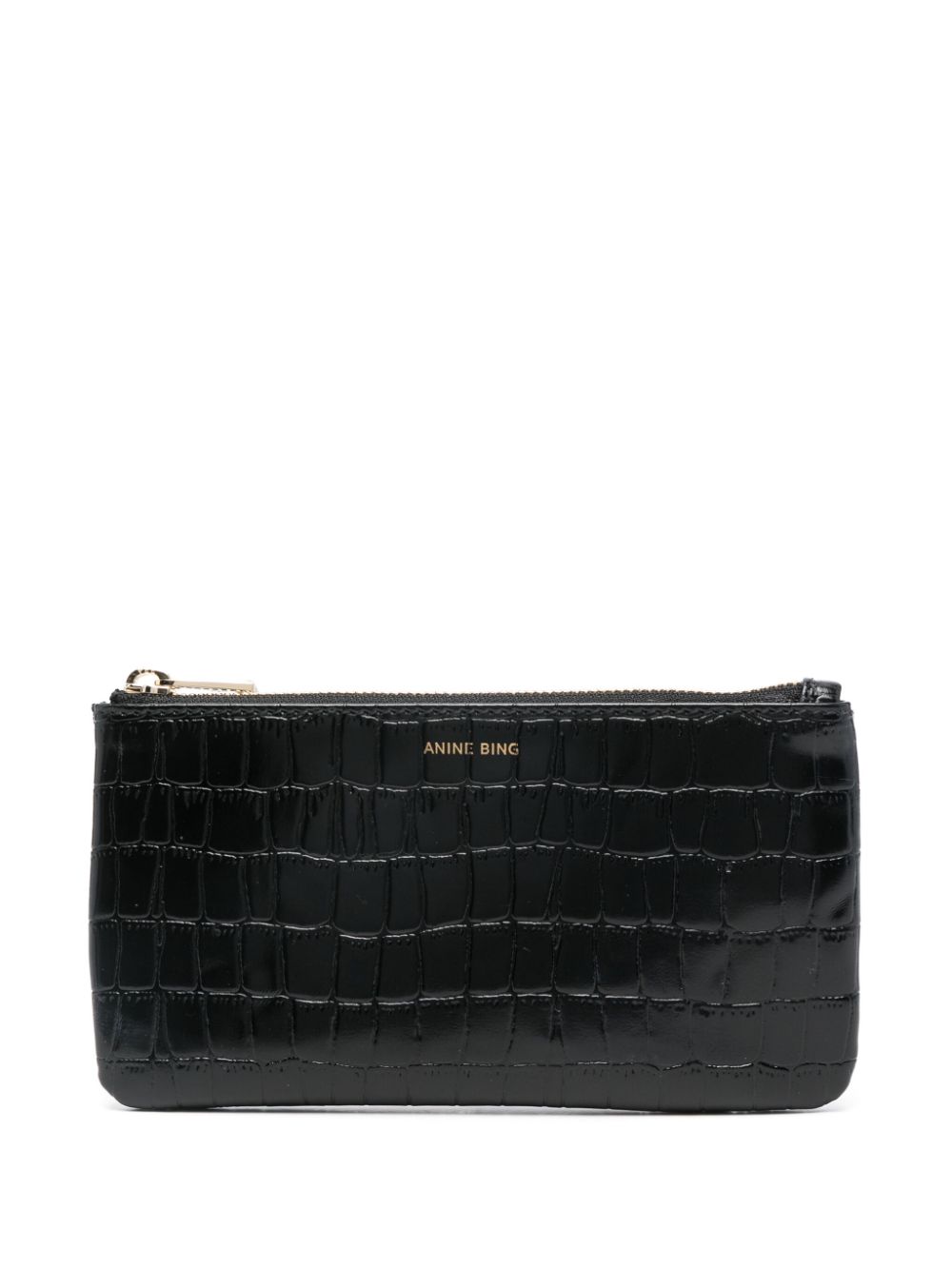 ANINE BING Elly wallet - Black von ANINE BING