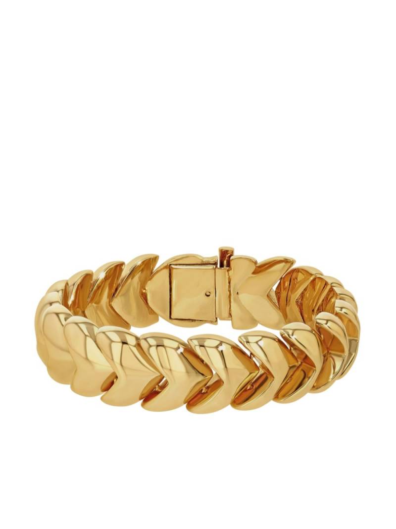 ANINE BING Heart bracelet - Gold von ANINE BING