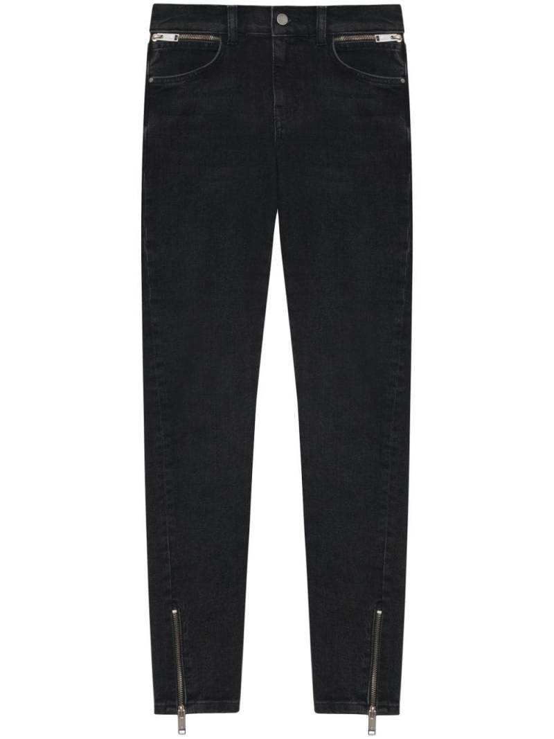 ANINE BING Jax skinny-cut jeans - Black von ANINE BING