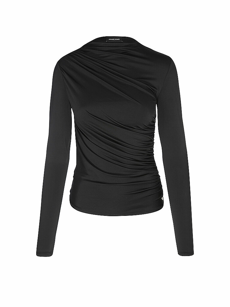 ANINE BING Langarmshirt BRAY TOP schwarz | L von ANINE BING