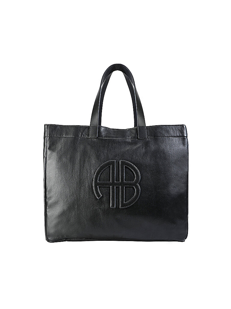 ANINE BING Ledertasche - Shopper RIO Large schwarz von ANINE BING