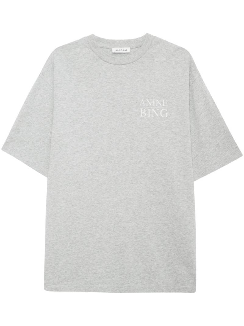 ANINE BING Myers Serif NY t-shirt - Grey von ANINE BING