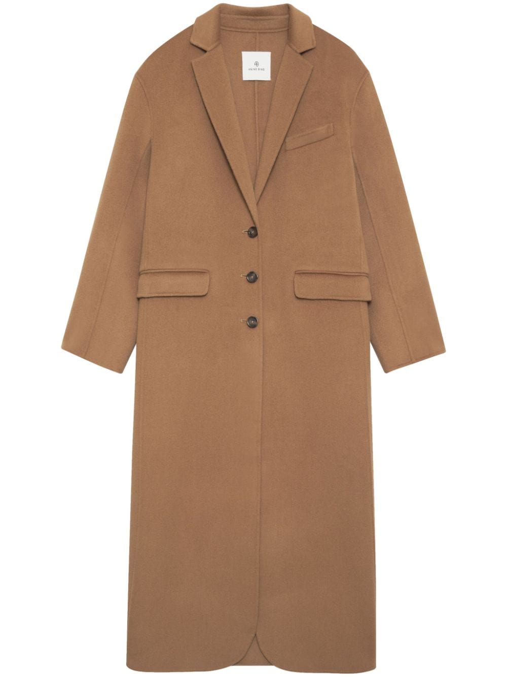 ANINE BING Quinn notched-lapels coat - Brown von ANINE BING