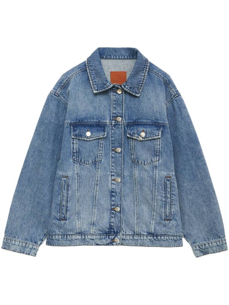 ANINE BING Rory denim jacket - Blue von ANINE BING