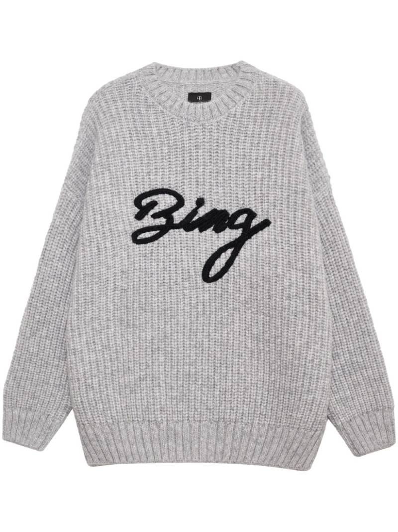 ANINE BING Sydney sweater - Grey von ANINE BING