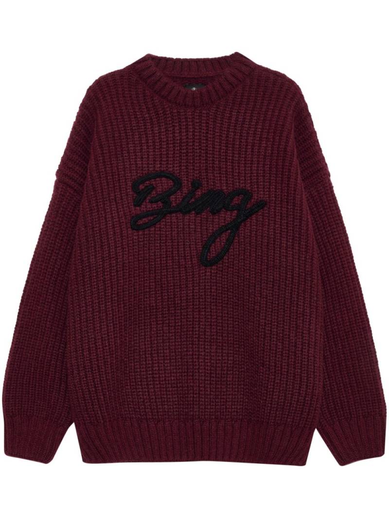 ANINE BING Sydney sweater - Red von ANINE BING