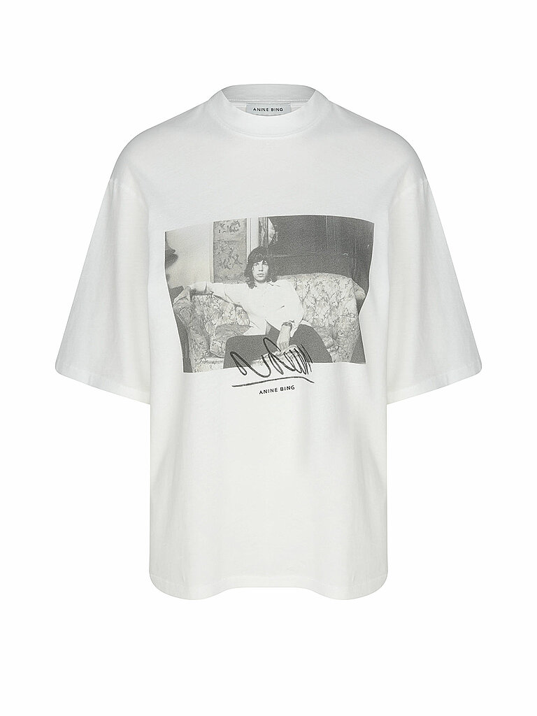 ANINE BING T-Shirt AVI creme | XS ANINE BING T-Shirt AVI creme | XS von ANINE BING