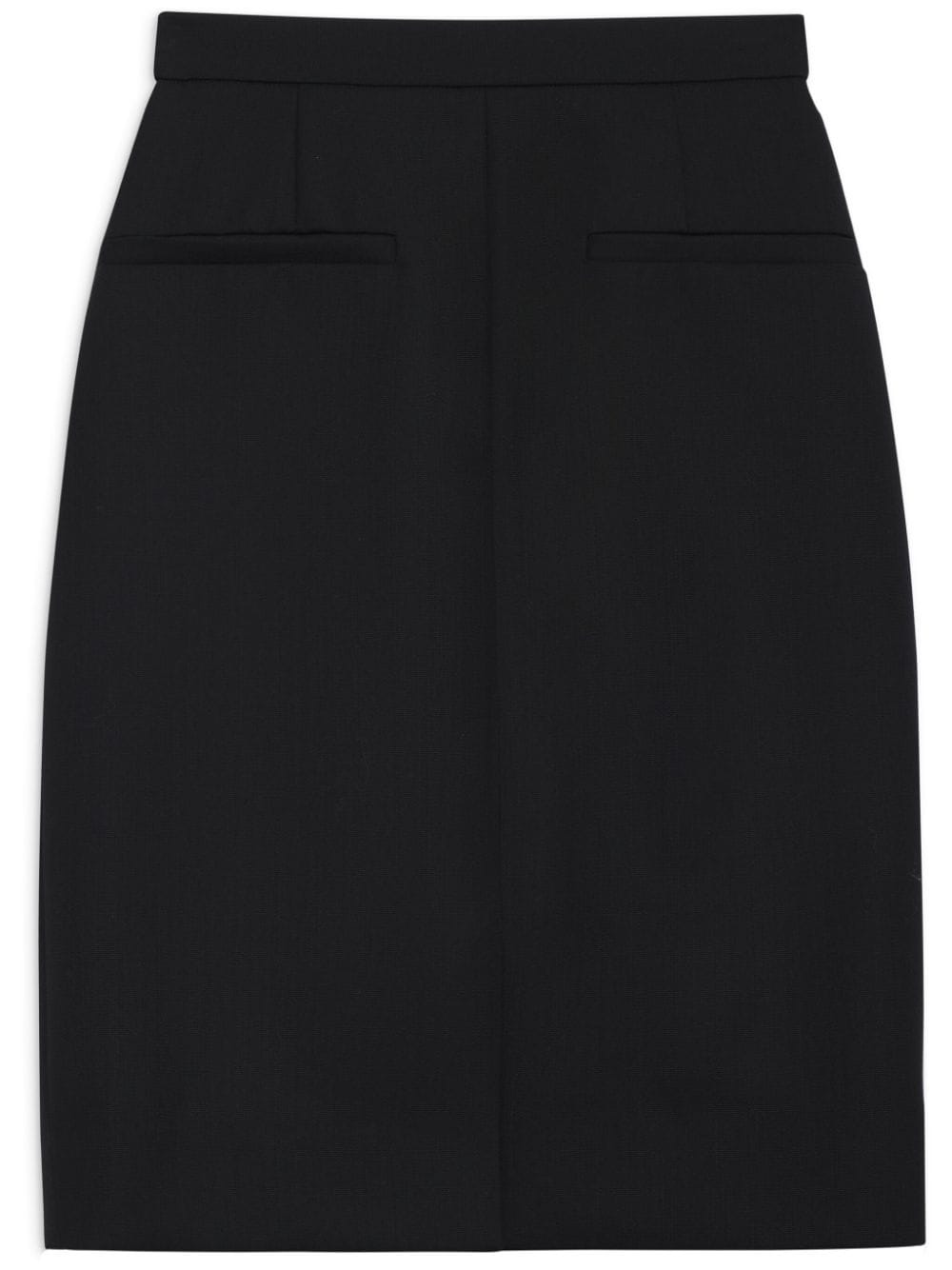 ANINE BING Vena front-slit skirt - Black von ANINE BING
