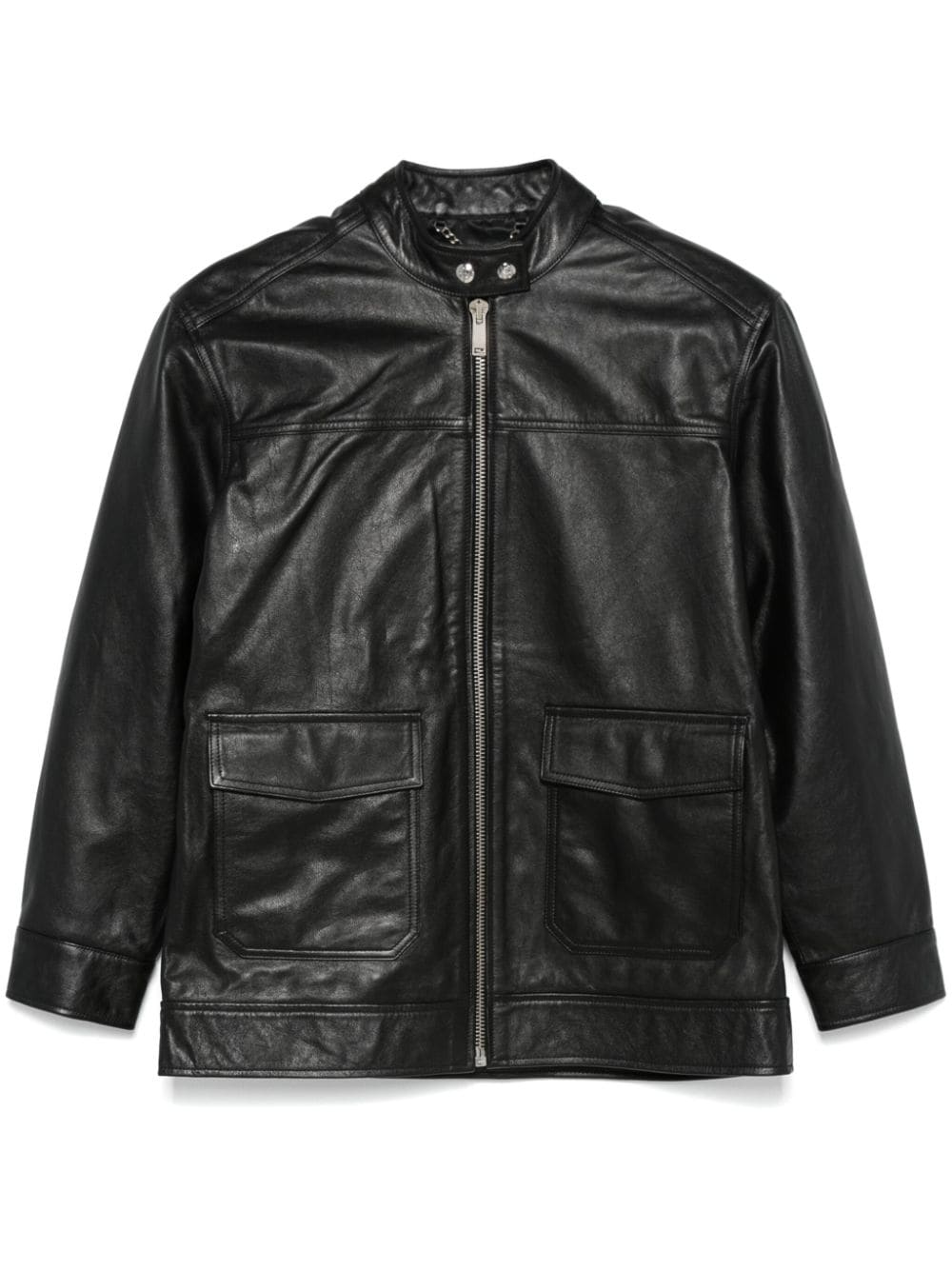 ANINE BING leather jacket - Black von ANINE BING