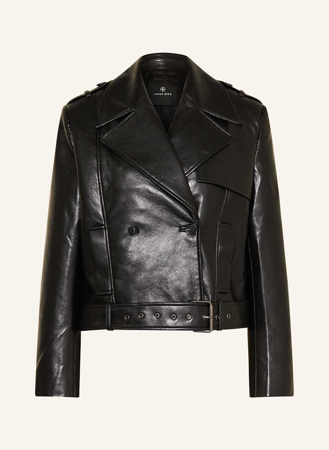 Anine Bing Bikerjacke Simone schwarz Anine Bing Bikerjacke Simone schwarz von ANINE BING