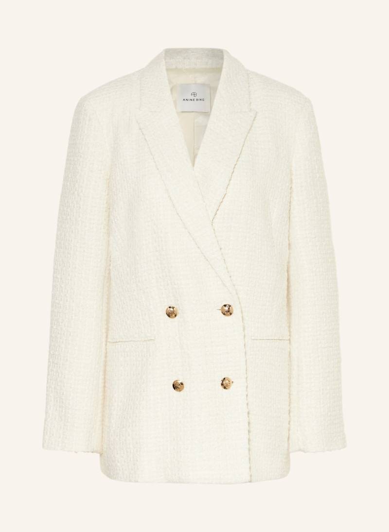 Anine Bing Bouclé-Blazer Jasmine weiss von ANINE BING