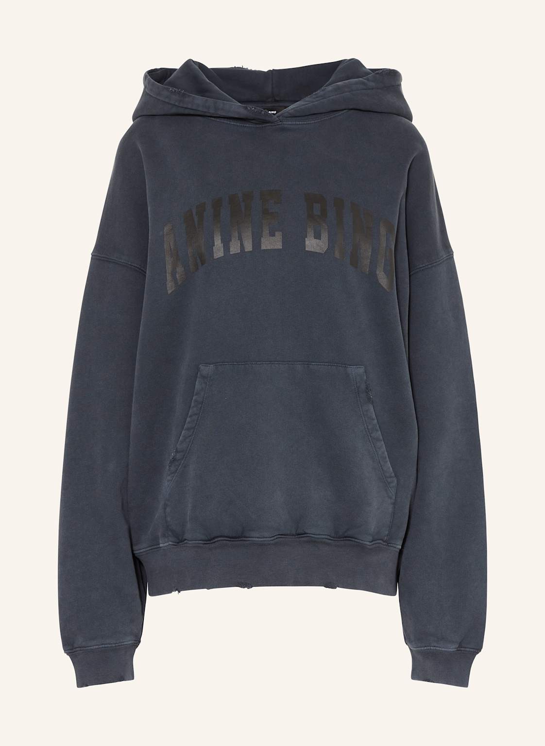 Anine Bing Hoodie Harvey schwarz von ANINE BING