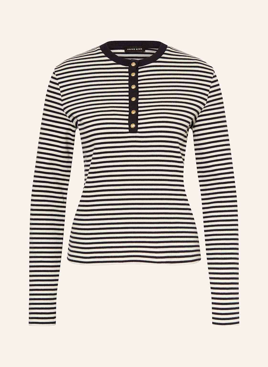 Anine Bing Longsleeve Alessia schwarz Anine Bing Longsleeve Alessia schwarz von ANINE BING