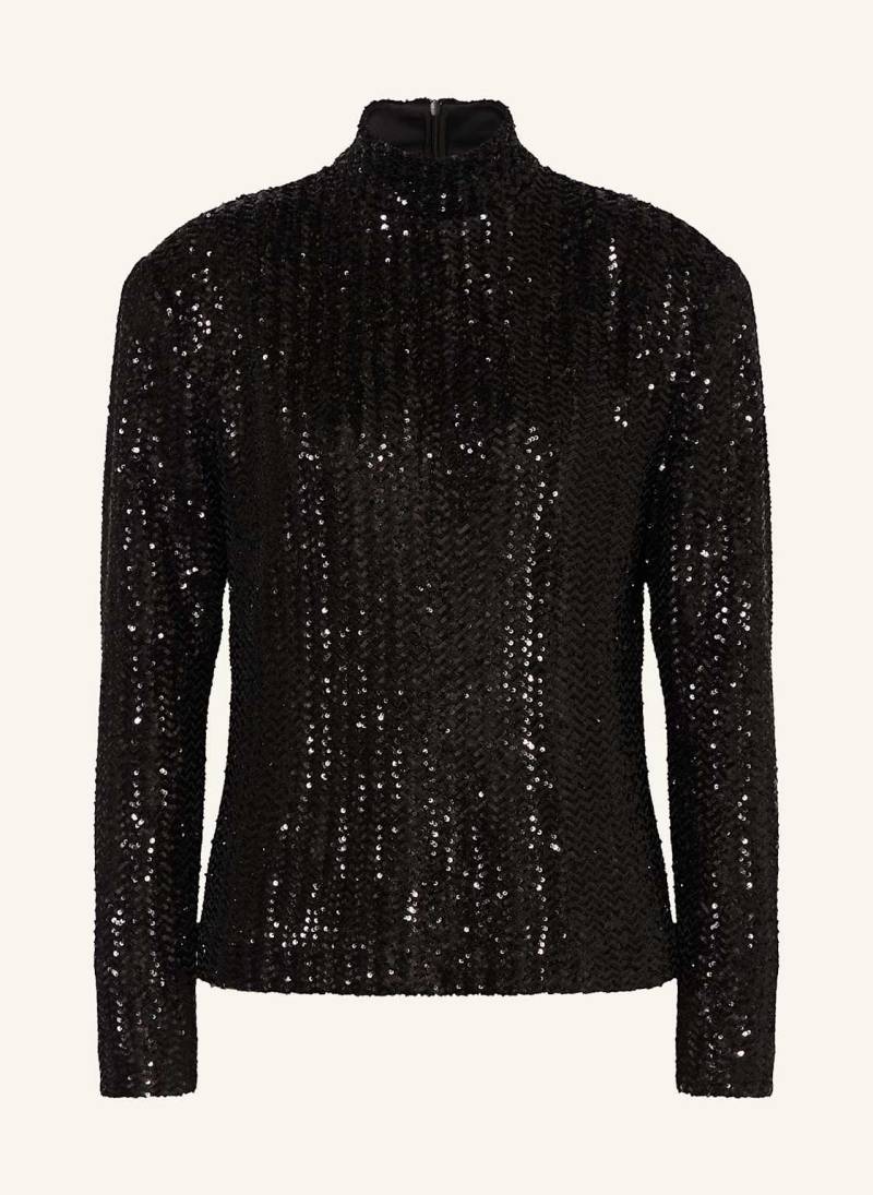 Anine Bing Longsleeve Josephine Mit Pailletten schwarz von ANINE BING