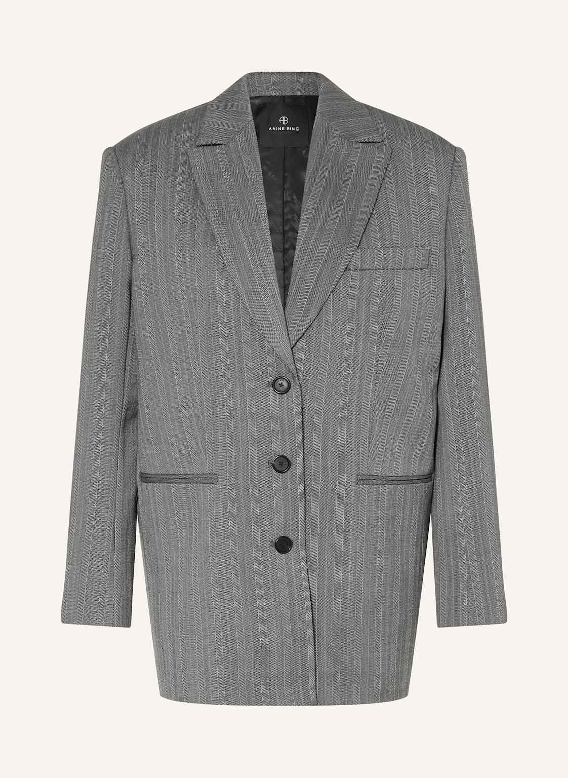 Anine Bing Oversized-Blazer Declan grau Anine Bing Oversized-Blazer Declan grau von ANINE BING