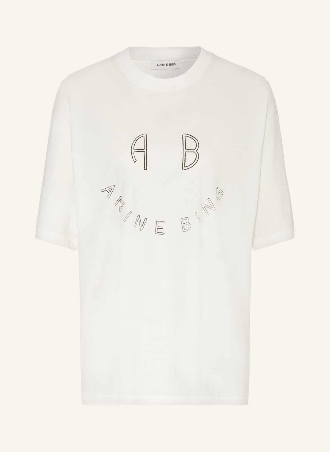 Anine Bing Oversized-Shirt weiss von ANINE BING