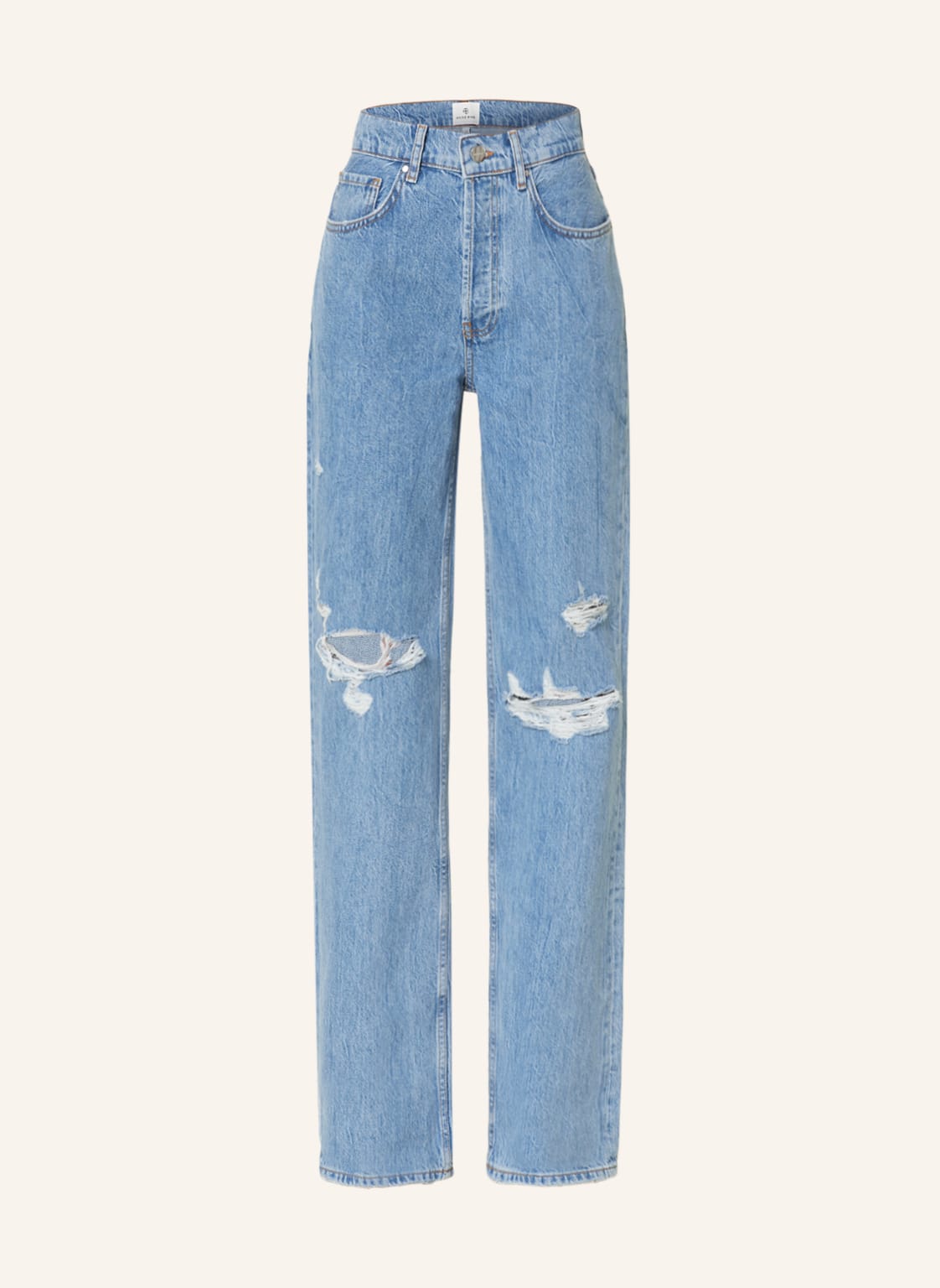 Anine Bing Straight Jeans Bayou blau von ANINE BING