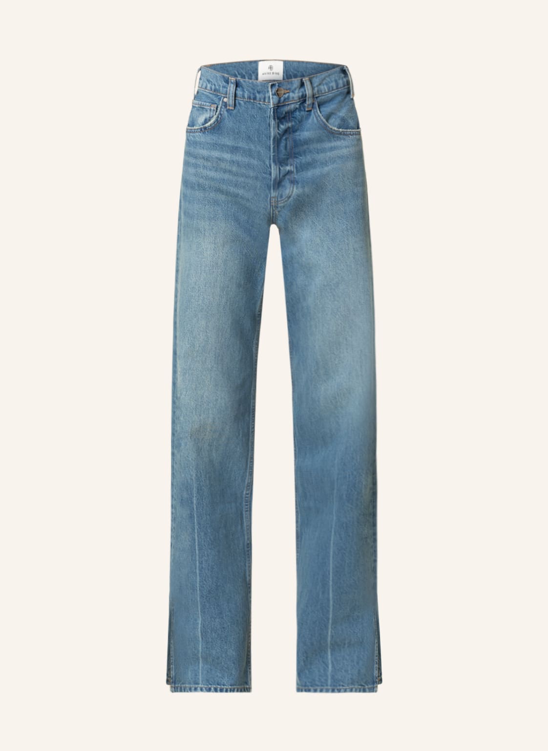 Anine Bing Straight Jeans Roy blau von ANINE BING