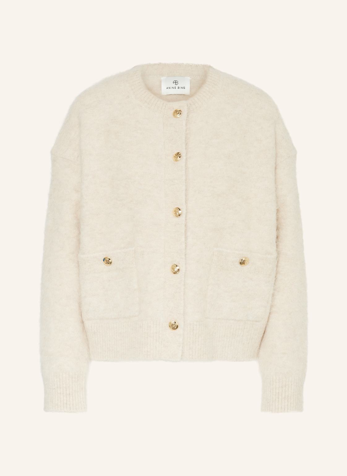 Anine Bing Strickjacke Bobbie Aus Alpaka beige Anine Bing Strickjacke Bobbie Aus Alpaka beige von ANINE BING