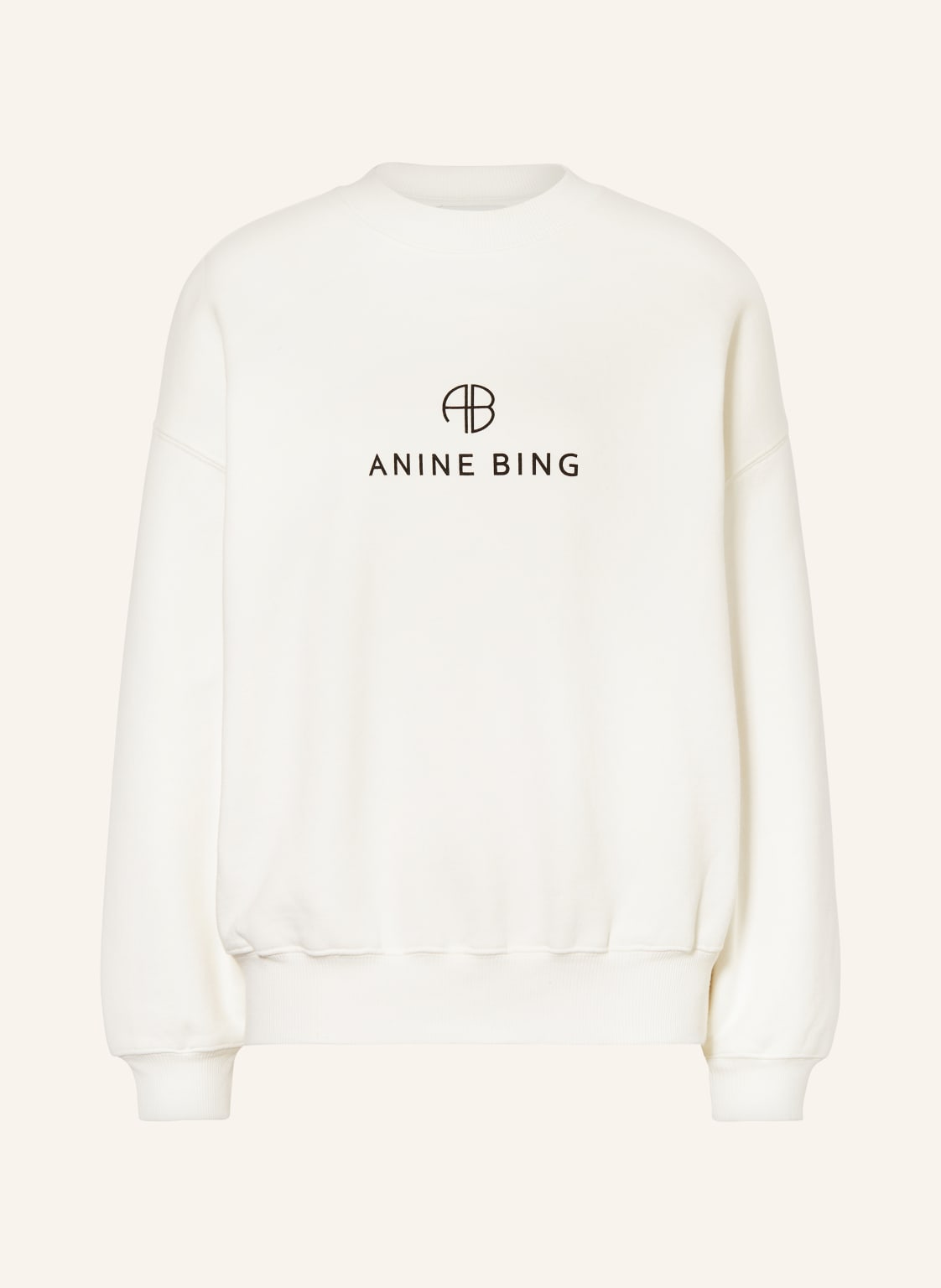 Anine Bing Sweatshirt Jaci weiss von ANINE BING