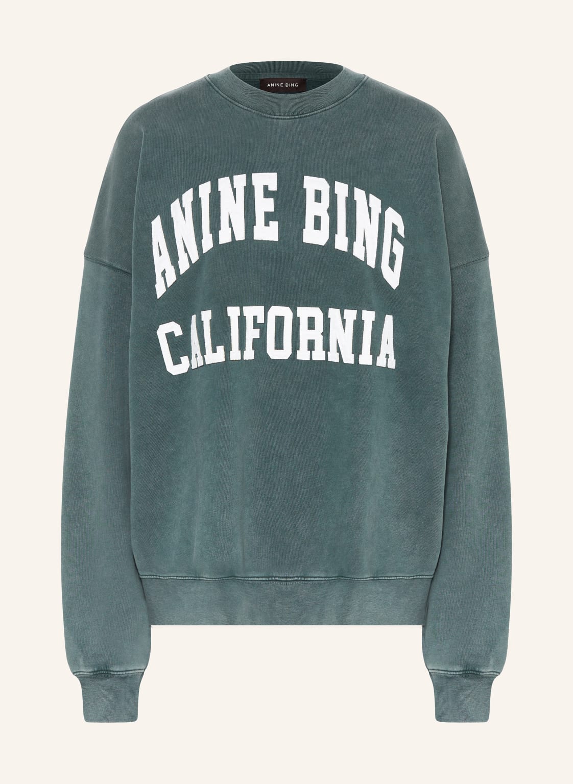 Anine Bing Sweatshirt Miles gruen von ANINE BING