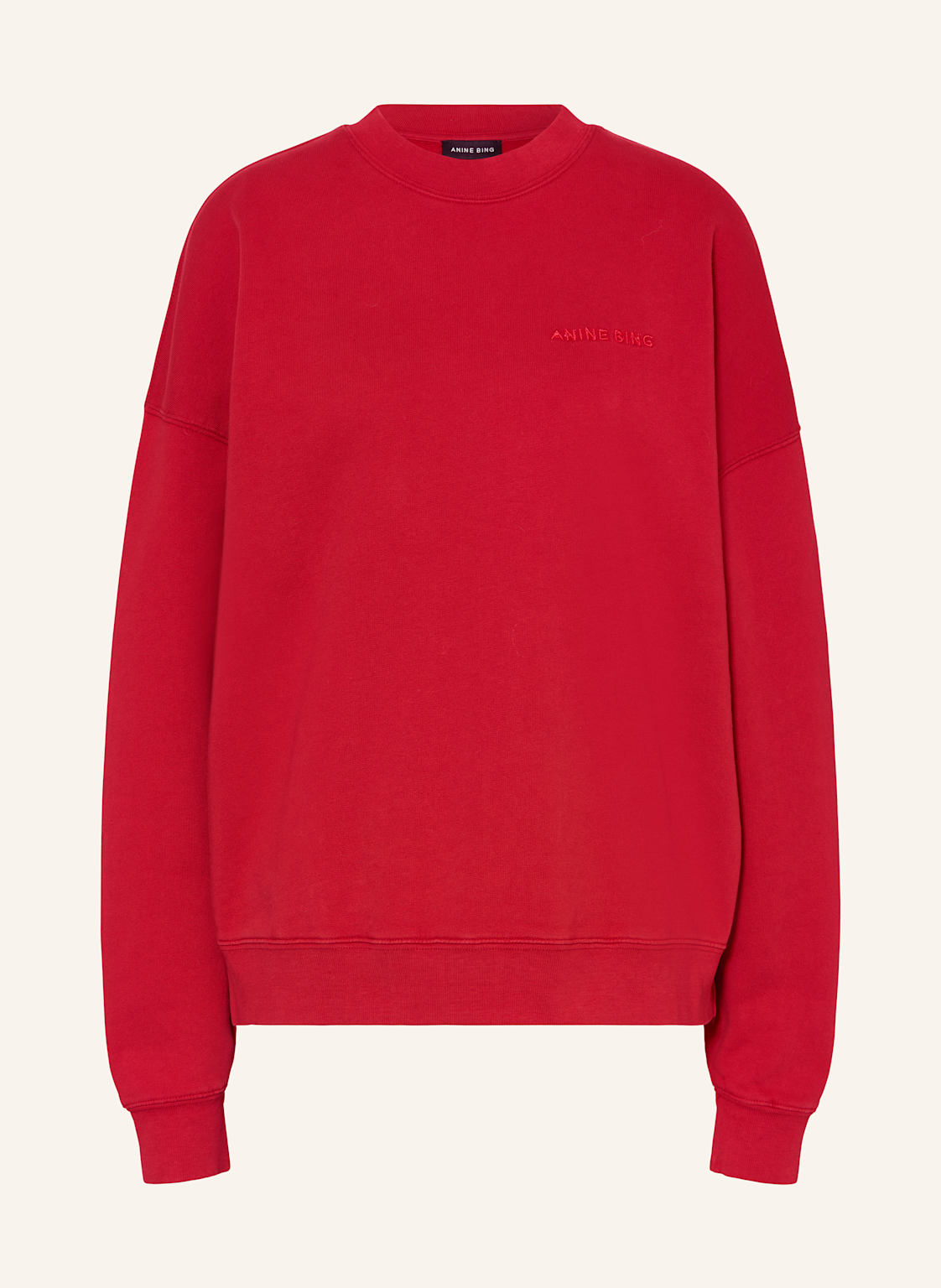 Anine Bing Sweatshirt Miles rot von ANINE BING