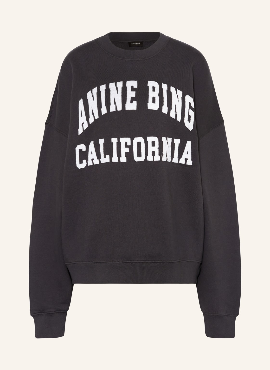 Anine Bing Sweatshirt Miles schwarz Anine Bing Sweatshirt Miles schwarz von ANINE BING