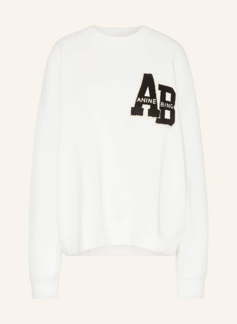 Anine Bing Sweatshirt Miles weiss von ANINE BING